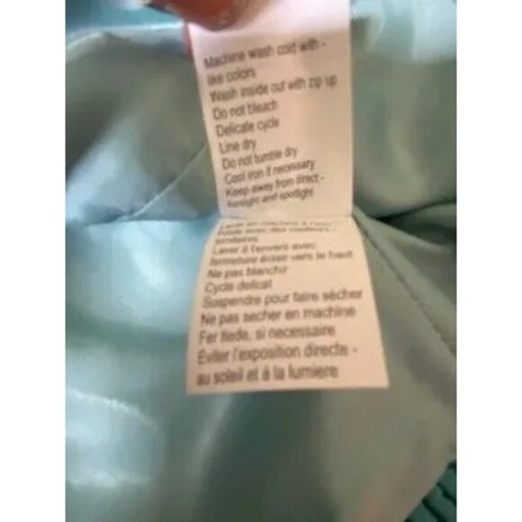 SPANNER Women's Vest Jacket Blue Zip Up Quilted Collared Lined Pocket M - Picture 7 of 7